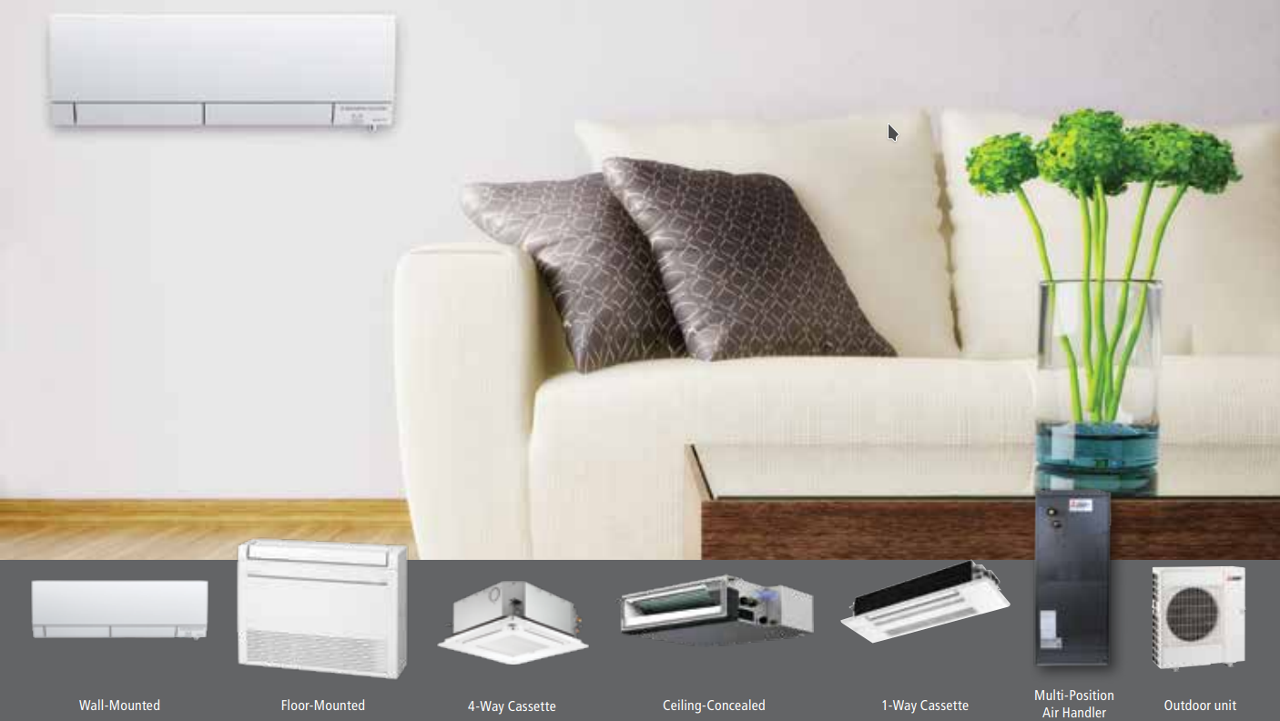 Benefits of Mr. Slim M-Series for Heating and Cooling